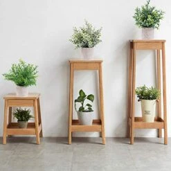 OUTLEE 3 Pack Mini Artificial Potted Plants Faux Eucalyptus Plants Boxwood Rosemary Greenery In Pots Small Houseplants For Home Decor Office Desk Shower Room Decoration -Artificial Trees Store 511AGrZg2SL