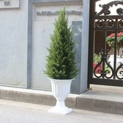 Two 3 Foot Outdoor Artificial Topiary Cedar Trees Artificial Potted Shrubs Potted UV Rated Plant 11 Two 3 Foot Outdoor Artificial Topiary Cedar Trees Artificial Potted Shrubs Potted UV Rated Plant -Artificial Trees Store 5126vLT3kdL