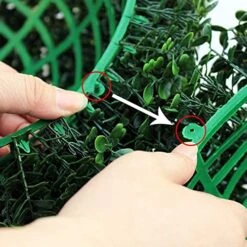 FTL&HONG Artificial Boxwood Ball 13in,15in,19in,23in,Artificial Plant Trim Ball Green,No Installation -Lifelike Plants,for Indoor Outdoor Decor 18 FTL&HONG Artificial Boxwood Ball 13in,15in,19in,23in,Artificial Plant Trim Ball Green,No Installation -Lifelike Plants,for Indoor Outdoor Decor -Artificial Trees Store 512I2Wd6YrS