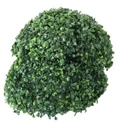 VALICLUD Artificial Topiary Ball Decorative Faux Boxwood Lifelike Plant Decor For Wedding Christmas Lawn Backyard And Garden Decor -Artificial Trees Store 512YPI40vuL
