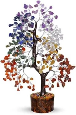 JAGASY Lapis Lazuli - Crystal Tree Of Life - Gemstone Money Tree - Holistic Gifts For Women - Crystal Bonsai Tree - Desk Decorations For Women Office - Meditation Decor - Good Luck Spiritual Gift -Artificial Trees Store 513 vCwBxLL. AC