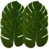 Hopeak Artificial Palm Leaves, 24 Pieces Large Palm Leaves For Hawaiian Luau Party Jungle Beach Theme Party Birthday Party Table And Wall Decorations 2 Hopeak Artificial Palm Leaves, 24 Pieces Large Palm Leaves For Hawaiian Luau Party Jungle Beach Theme Party Birthday Party Table And Wall Decorations -Artificial Trees Store 513AOiZmJKL