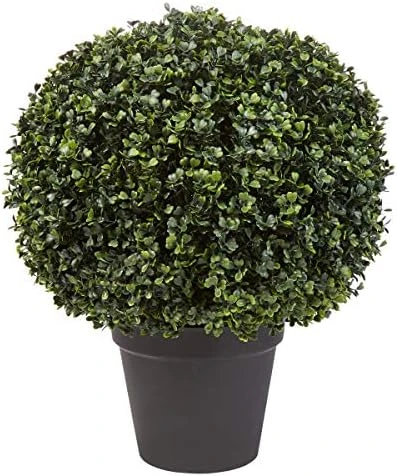 Pure Garden 4-Foot-Tall Artificial Cypress Spiral Topiary Indoor Or Outdoor UV Protection Trees In Pot For Home Or Office 10 Pure Garden 4-Foot-Tall Artificial Cypress Spiral Topiary Indoor Or Outdoor UV Protection Trees In Pot For Home Or Office - Image 8
