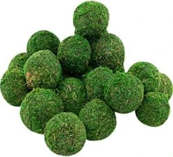 10Pack Decorative Faux Dried Moss Balls And 8Pack Wicker Rattan Balls- Artificial Green Plant Mossy Wicker Rattan Cord Balls Set For Summer Vase Dough Bowl Filler Home Garden Party Wedding Display -Artificial Trees Store 5143SqbbYvL. AC