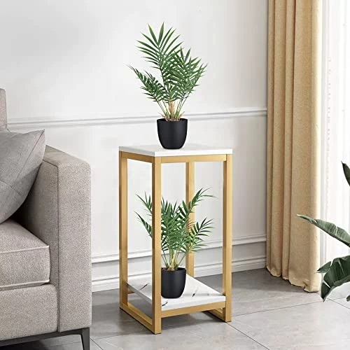 WOODWORD 2 Pack Fake Plant With Pot 16" Desk Plant Artificial Potted Faux Plants For Office Desk Shelf Home Farmhouse Decor (Bamboo Leaf) 7 WOODWORD 2 Pack Fake Plant With Pot 16" Desk Plant Artificial Potted Faux Plants For Office Desk Shelf Home Farmhouse Decor (Bamboo Leaf) - Image 5
