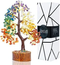 Seven Chakra Gemstone Tree Of Life - Crystal Tree Artificial Bonsai Tree Feng Shui Money Tree Plant Indoor Reiki Supplies Healing Crystal For Spiritual Energy Wiccan Meditation Gifts (Golden Wire) 24 Seven Chakra Gemstone Tree Of Life - Crystal Tree Artificial Bonsai Tree Feng Shui Money Tree Plant Indoor Reiki Supplies Healing Crystal For Spiritual Energy Wiccan Meditation Gifts (Golden Wire) -Artificial Trees Store 514OEa1bh2L. AC