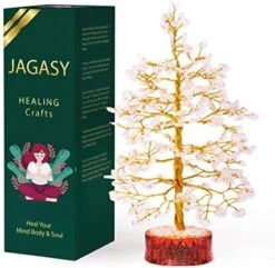 JAGASY Lapis Lazuli - Crystal Tree Of Life - Gemstone Money Tree - Holistic Gifts For Women - Crystal Bonsai Tree - Desk Decorations For Women Office - Meditation Decor - Good Luck Spiritual Gift -Artificial Trees Store 515bCjlrxTL. AC