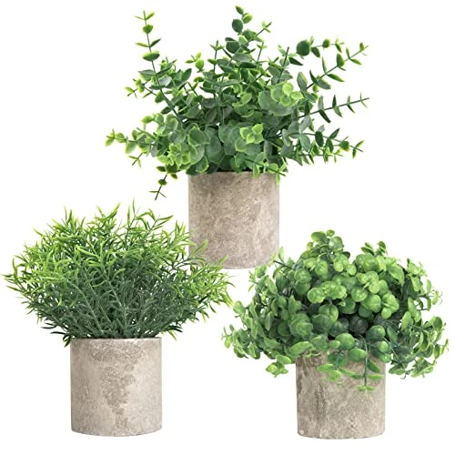 Joyhalo Fake Potted Plants - 3 Pack Artificial Plants In Pots Faux Plants Indoor For Home Room Bedroom Farmhouse Office Desk Decor 3 Joyhalo Fake Potted Plants - 3 Pack Artificial Plants In Pots Faux Plants Indoor For Home Room Bedroom Farmhouse Office Desk Decor
