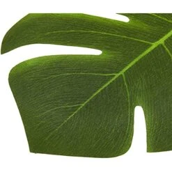 60 Pieces Artificial Palm Leaves - 8 Inches Tropical Monstera Leaf For Luau Hawaiian Birthday Party Decorations, Safari Jungle Baby Shower 13 60 Pieces Artificial Palm Leaves - 8 Inches Tropical Monstera Leaf For Luau Hawaiian Birthday Party Decorations, Safari Jungle Baby Shower -Artificial Trees Store 516CylgfovL