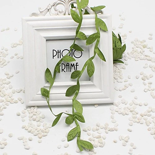Supla 327 Ft Artificial Vines Fake Hanging Plants Leaves Ribbon Leaf Vine Trim Foliage Rattan DIY Wreath Foliage Green Leaves Ribbon Decorative Home Wall Garden Wedding Party Wreaths Decor 8 Supla 327 Ft Artificial Vines Fake Hanging Plants Leaves Ribbon Leaf Vine Trim Foliage Rattan DIY Wreath Foliage Green Leaves Ribbon Decorative Home Wall Garden Wedding Party Wreaths Decor - Image 6