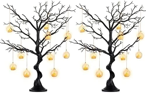 Sziqiqi Black Artificial Tree For Tree Centerpiece For Weddings Christmas Birthday Party Home Indoor Outdoor Decoration 30 Inches 16 Sziqiqi Black Artificial Tree For Tree Centerpiece For Weddings Christmas Birthday Party Home Indoor Outdoor Decoration 30 Inches - Image 14