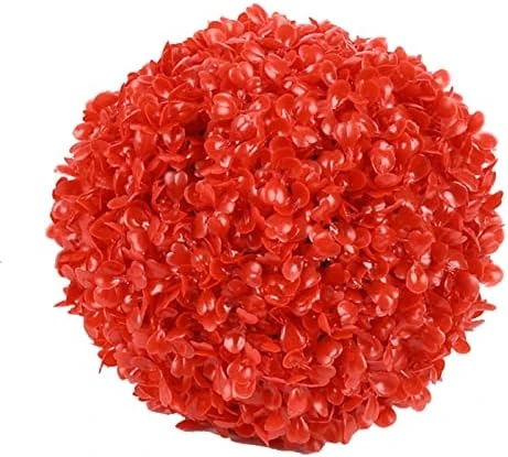 XYXHEII Round Artificial Grass Balls, Artificial Plant Topiary Balls, Faux Boxwood Decorative Balls, For Backyard, Balcony, Garden, Wedding And Home Decorative (Purple 35cm) 10 XYXHEII Round Artificial Grass Balls, Artificial Plant Topiary Balls, Faux Boxwood Decorative Balls, For Backyard, Balcony, Garden, Wedding And Home Decorative (Purple 35cm) - Image 8