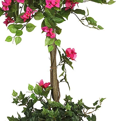 Nearly Natural 5228 Mini Bougainvillea Topiary Beauty, 5-Feet,9" X 9" X 62.5" , Green 4 Nearly Natural 5228 Mini Bougainvillea Topiary Beauty, 5-Feet,9" X 9" X 62.5" , Green - Image 2
