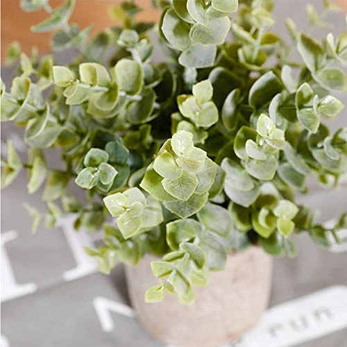 HC STAR Artificial Plant Potted Mini Fake Plant Decorative Lifelike Flower Green Plants 5 HC STAR Artificial Plant Potted Mini Fake Plant Decorative Lifelike Flower Green Plants - Image 3