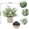 A Bundle Of Pack Mini Potted Fake Plants And 2 Packs Mini Fake Plants Small Artificial Plants For Bathroom Farmhouse Office Home Decor Indoor -Artificial Trees Store 518sQOAd0eL