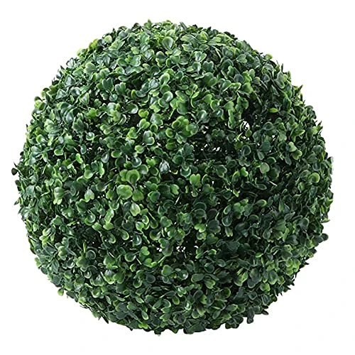 Ochine Topiary Ball Artificial Outdoor Boxwood Decorative Balls Artificial Plant Faux Topiary Ball Hanging Green Plants Garden Tree Wedding Party Decor Front Porch Topiary Indoor Outdoor Home 3 Ochine Topiary Ball Artificial Outdoor Boxwood Decorative Balls Artificial Plant Faux Topiary Ball Hanging Green Plants Garden Tree Wedding Party Decor Front Porch Topiary Indoor Outdoor Home