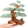 KALIFANO Natural Aventurine (1,251 Gemstone Count) Chakra Crystal Tree With Healing Properties - Bonsai Feng Shui Money Tree For Luck And Intelligence - 14" 1 KALIFANO Natural Aventurine (1,251 Gemstone Count) Chakra Crystal Tree With Healing Properties - Bonsai Feng Shui Money Tree For Luck And Intelligence - 14" -Artificial Trees Store 519DWeuRWBS