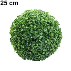 Acamifashion 1 Pc Artificial Floral Plant Leaf Ball Topiary Tree Crafts Realistic Boxwood Outdoor Yard Lawn Patio DIY Home Decoration 30 Cm 14 Acamifashion 1 Pc Artificial Floral Plant Leaf Ball Topiary Tree Crafts Realistic Boxwood Outdoor Yard Lawn Patio DIY Home Decoration 30 Cm -Artificial Trees Store 519dSeXDzdL