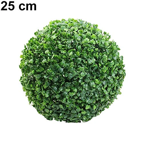 Acamifashion 1 Pc Artificial Floral Plant Leaf Ball Topiary Tree Crafts Realistic Boxwood Outdoor Yard Lawn Patio DIY Home Decoration 30 Cm 5 Acamifashion 1 Pc Artificial Floral Plant Leaf Ball Topiary Tree Crafts Realistic Boxwood Outdoor Yard Lawn Patio DIY Home Decoration 30 Cm - Image 3