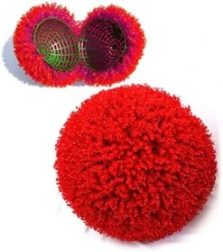Artificial Boxwood Ball Red 8in,10in,12in,14in,16in,18in,20in,22in,24in Boxwood Topiary Ball,Nearly Natural,Realistic Ball Shaped,Fake Plant Boxwood Decorative Balls -1 Piece ( Size : Ø55cm(22in) ) -Artificial Trees Store 519sOlwwVL. AC 3