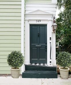 Momoplant （1.8FT- 22Inches ） Artificial Topiaries Trees For Outdoors Set Of 2 Potted Bushes Home Decor Artificial Topiariy Trees For Front Porch -Artificial Trees Store 51AOKnDMiPL