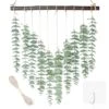 Artificial Eucalyptus Greenery Hanging Wall Decor Fake Eucalyptus Vines Wall Hanging Plants With Wooden Stick Farmhouse Rustic Boho Wall Decor For Bedroom, Living Room, Entryway And Bathroom Decor 2 Artificial Eucalyptus Greenery Hanging Wall Decor Fake Eucalyptus Vines Wall Hanging Plants With Wooden Stick Farmhouse Rustic Boho Wall Decor For Bedroom, Living Room, Entryway And Bathroom Decor -Artificial Trees Store 51BOtlykpgL