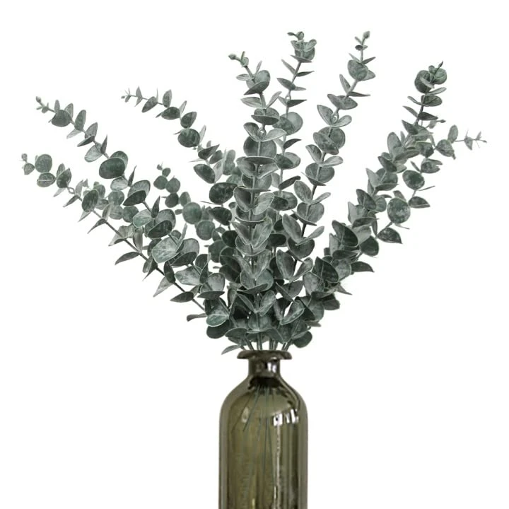 Tiyard 12pcs Eucalyptus Stems 18" Tall Artificial Eucalyptus Leaves Greenery Decor Faux Eucalyptus Real Touch For Wedding Bouquet Centerpiece Home Decor 4 Tiyard 12pcs Eucalyptus Stems 18" Tall Artificial Eucalyptus Leaves Greenery Decor Faux Eucalyptus Real Touch For Wedding Bouquet Centerpiece Home Decor - Image 2