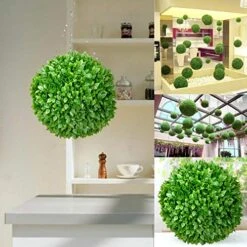 FLORALEAF 15" Artificial Boxwood Topiary Ball Topiary Tree Plants Lifelike Substitute Artifical Plant Balls For Wedding Decore -Indoor/Outdoor Decoration, Rose Leaf, 1 Piece 22 FLORALEAF 15" Artificial Boxwood Topiary Ball Topiary Tree Plants Lifelike Substitute Artifical Plant Balls For Wedding Decore -Indoor/Outdoor Decoration, Rose Leaf, 1 Piece -Artificial Trees Store 51CKIF8NdjL
