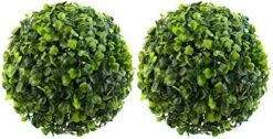 AUEAR, Artificial Boxwood Topiary Plant Balls Decorative For Table Decoration Garden Wedding Decor (7 Inch Diameter, 2 Pack) 16 AUEAR, Artificial Boxwood Topiary Plant Balls Decorative For Table Decoration Garden Wedding Decor (7 Inch Diameter, 2 Pack) -Artificial Trees Store 51DgwoDGo4L. AC