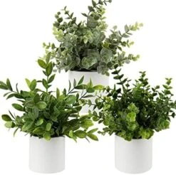 Briful Mini Fake Plants Set Of 2 Small Faux Plant Eucalyptus Rosemary Greenery Potted Plants Artificial Decor For Home Table Office Room Desk Bathroom Shelf Kitchen Farmhouse Mantel Decoration 19 Briful Mini Fake Plants Set Of 2 Small Faux Plant Eucalyptus Rosemary Greenery Potted Plants Artificial Decor For Home Table Office Room Desk Bathroom Shelf Kitchen Farmhouse Mantel Decoration -Artificial Trees Store 51E4Llun7L. AC