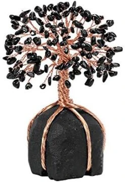 Top Plaza Rose Quartz Healing Crystals Copper Money Tree Desk Office Decor Wrapped On Natural Rose Quartz Base Feng Shui Luck Figurine 31 Top Plaza Rose Quartz Healing Crystals Copper Money Tree Desk Office Decor Wrapped On Natural Rose Quartz Base Feng Shui Luck Figurine -Artificial Trees Store 51F2FHTlm1L. AC