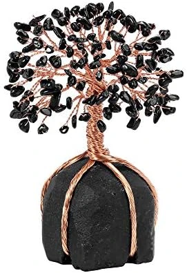 Top Plaza Rose Quartz Healing Crystals Copper Money Tree Desk Office Decor Wrapped On Natural Rose Quartz Base Feng Shui Luck Figurine 17 Top Plaza Rose Quartz Healing Crystals Copper Money Tree Desk Office Decor Wrapped On Natural Rose Quartz Base Feng Shui Luck Figurine - Image 15