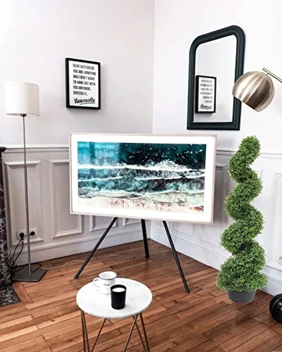 Two 43.3 Inch/3.6 Ft Artificial Spiral Topiary Trees Boxwood Spiral Trees Artificial Topiaries Trees 8 Two 43.3 Inch/3.6 Ft Artificial Spiral Topiary Trees Boxwood Spiral Trees Artificial Topiaries Trees - Image 6