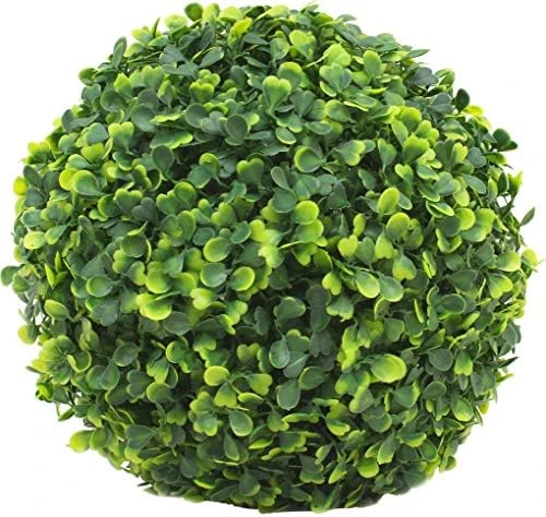 ECOOPTS 15 Inch Artificial Topiary Ball Lifelike Plants Boxwood Decoration For Home Garden Porch Backyard Balcony Wedding Party (1 Pack) 8 ECOOPTS 15 Inch Artificial Topiary Ball Lifelike Plants Boxwood Decoration For Home Garden Porch Backyard Balcony Wedding Party (1 Pack) - Image 6