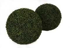 Closer To Nature Artificial 55cm Boxwood Ball Topiary - Artificial Silk Plant And Tree Range -Artificial Trees Store 51F8qpSY1qL
