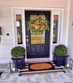 𝐓𝐰𝐨 𝟐𝟒''𝐓 Outdoor Artificial Boxwood Ball Topiary Bushes Potted Plants,16 Inches Wide Artificial Potted Shrubs For Indoor Outdoor Home Garden 14 𝐓𝐰𝐨 𝟐𝟒''𝐓 Outdoor Artificial Boxwood Ball Topiary Bushes Potted Plants,16 Inches Wide Artificial Potted Shrubs For Indoor Outdoor Home Garden -Artificial Trees Store 51GDb8JloFL