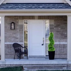 Armada Boxwood Topiary Trees Faux Spiral Artificial Feaux Plants Green Fakes Toparies Tree Indoor Outdoor Decor Plant With Plastic Pot Set Of 2 (35 Inch) 11 Armada Boxwood Topiary Trees Faux Spiral Artificial Feaux Plants Green Fakes Toparies Tree Indoor Outdoor Decor Plant With Plastic Pot Set Of 2 (35 Inch) -Artificial Trees Store 51GblT7Z6jL