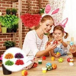 Cabilock 4pcs Artificial Grass Ball Decorative Faux Topiary Plant Ball Ornament For Garden Wedding Party Hanging Wall Decoration -Artificial Trees Store 51HGxd1r0iS