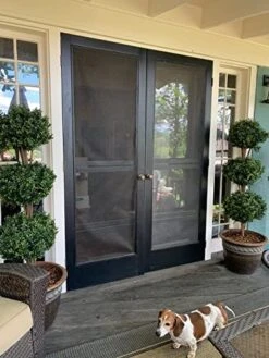 Two 56 Inch Artificial Boxwood Triple Ball Trees Potted -Artificial Trees Store 51HWYl9LuJL 1