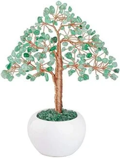 CrystalTears Rose Quartz Crystal Money Tree Feng Shui Natural Healing Crystal Gemstone Bonsai Tree Gifts For Mom Home Office Decor Good Luck 18 CrystalTears Rose Quartz Crystal Money Tree Feng Shui Natural Healing Crystal Gemstone Bonsai Tree Gifts For Mom Home Office Decor Good Luck -Artificial Trees Store 51JetGkQkhL. AC