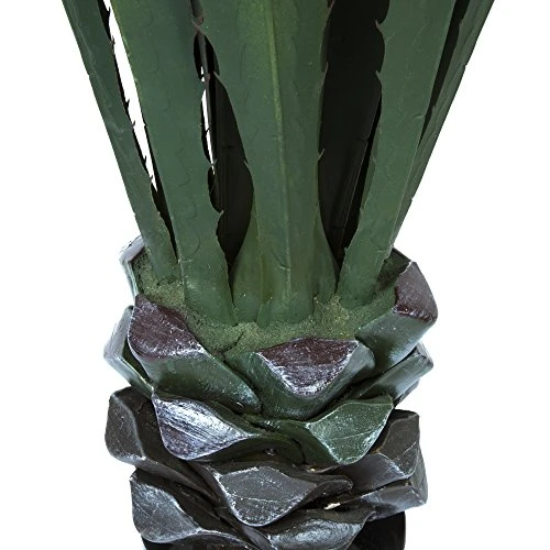 Pure Garden 50-10016 Giant Agave Fake Plant-52-Inch Faux Succulent, Fits With Southwestern Decor And Cactus Artificial Plants, Includes 7-Inch Pot, 7x7, Green 5 Pure Garden 50-10016 Giant Agave Fake Plant-52-Inch Faux Succulent, Fits With Southwestern Decor And Cactus Artificial Plants, Includes 7-Inch Pot, 7x7, Green - Image 3