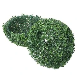 VALICLUD Artificial Topiary Ball Decorative Faux Boxwood Lifelike Plant Decor For Wedding Christmas Lawn Backyard And Garden Decor -Artificial Trees Store 51K4weT0tTL