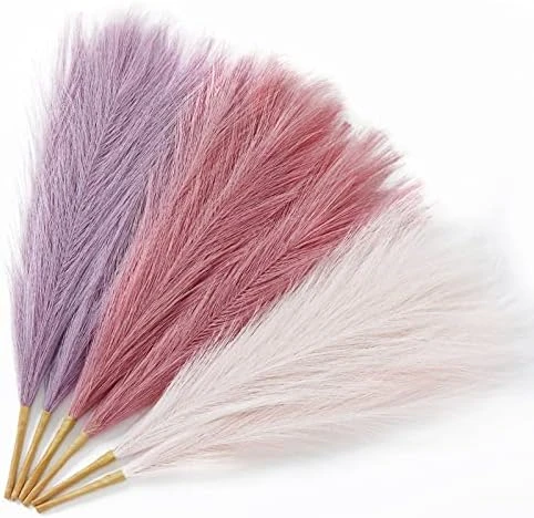 Serwalin Pampas Grass Pink 17.7 Inch 6pcs, Artificial Pampas Grass Faux Pink Pompas Grass Decor, Short Pompous Grass Blush Room Decoration, Wedding Centerpieces Mothers Day Pink Home Decor 17 Serwalin Pampas Grass Pink 17.7 Inch 6pcs, Artificial Pampas Grass Faux Pink Pompas Grass Decor, Short Pompous Grass Blush Room Decoration, Wedding Centerpieces Mothers Day Pink Home Decor - Image 15