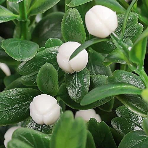 Two 24''T Artificial Boxwood Topiary Ball, 16 Inches Wide Potted Plant UV Resistance, For Indoor Outdoor Home Garden Decor 3 Two 24''T Artificial Boxwood Topiary Ball, 16 Inches Wide Potted Plant UV Resistance, For Indoor Outdoor Home Garden Decor