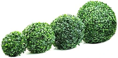 Junshi11 Artificial Plant Topiary Ball Faux Boxwood Decorative Balls For Home Office Desk Table Room Decoration, Garden Wedding Decor, Indoor Outdoor Artificial Plant Ball 18 Cm 9 Junshi11 Artificial Plant Topiary Ball Faux Boxwood Decorative Balls For Home Office Desk Table Room Decoration, Garden Wedding Decor, Indoor Outdoor Artificial Plant Ball 18 Cm - Image 7