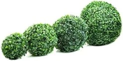 Junshi11 Artificial Plant Topiary Ball Faux Boxwood Decorative Balls For Home Office Desk Table Room Decoration, Garden Wedding Decor, Indoor Outdoor Artificial Plant Ball 18 Cm 17 Junshi11 Artificial Plant Topiary Ball Faux Boxwood Decorative Balls For Home Office Desk Table Room Decoration, Garden Wedding Decor, Indoor Outdoor Artificial Plant Ball 18 Cm -Artificial Trees Store 51LYGDSBdJL. AC 2