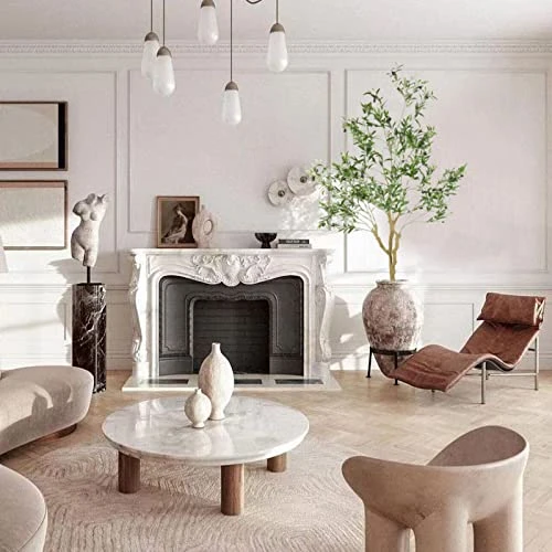 Nafresh Tall Faux Olive Tree,7ft(84in) Realistic Potted Silk Artificial Olive Tree, Fake Olive Trees Indoor With Green Leaves And Big Fruits For Home Office Living Room Bedroom Stairs Foyer Decor. 5 Nafresh Tall Faux Olive Tree,7ft(84in) Realistic Potted Silk Artificial Olive Tree, Fake Olive Trees Indoor With Green Leaves And Big Fruits For Home Office Living Room Bedroom Stairs Foyer Decor. - Image 3