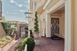 59 Inch Artificial Boxwood Topiary Tree Spiral Plants Fake Faux Plant Decor In Plastic Pot Green Indoor Or Outdoor, Set Of 2 -Artificial Trees Store 51OHLdWpRJL