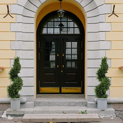 3ft Topiary Trees Artificial Plants Green Spiral Cypress Tree Potted Fake Plant Greenery For Decorative Indoor Or Outdoor(35inch) 6 3ft Topiary Trees Artificial Plants Green Spiral Cypress Tree Potted Fake Plant Greenery For Decorative Indoor Or Outdoor(35inch) - Image 4