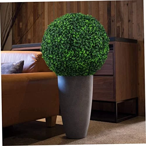 CUCUFA Artificial Plant Topiary Ball, 2Pcs Faux Boxwood Ball Outdoor Uv Resistant Greenery Shrubs Plants Garden Spheres Decorative 8 CUCUFA Artificial Plant Topiary Ball, 2Pcs Faux Boxwood Ball Outdoor Uv Resistant Greenery Shrubs Plants Garden Spheres Decorative - Image 6